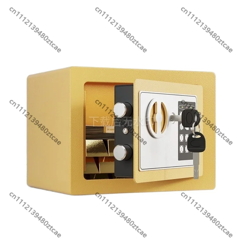 

17E Mini All Steel Safe Password Coin Slot Piggy Bank Kids Birthday Saving Box