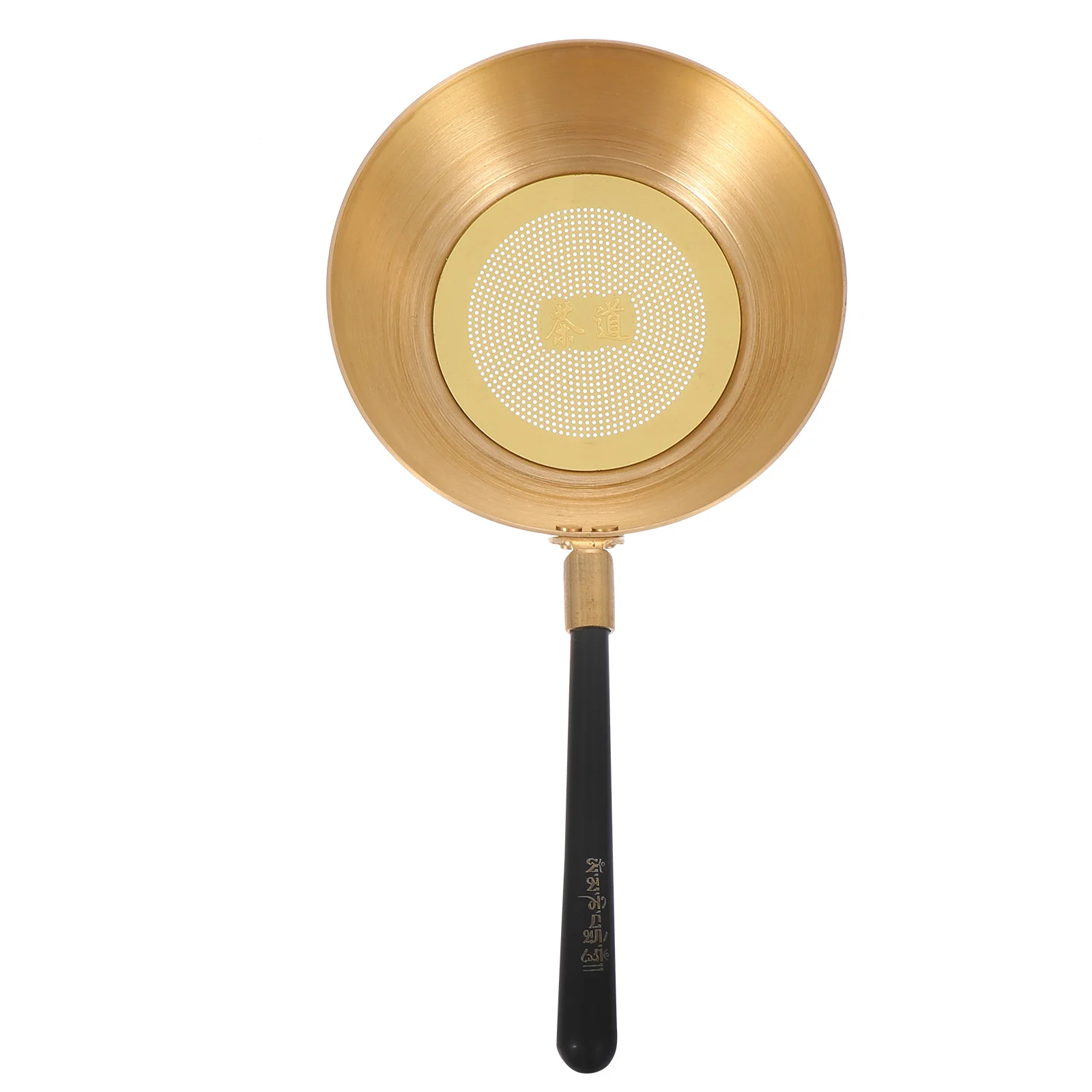 

1Pcs Mesh Tea Filter Premium Copper Construction Comfort Grip Handle Multi Purpose Tea Strainer for Daily Brewing Needs