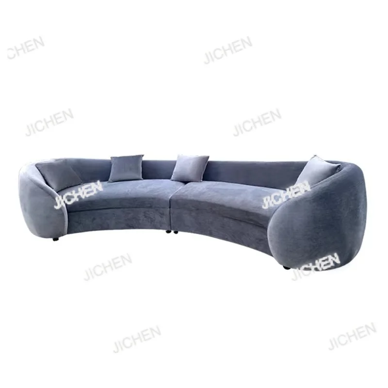 

Большой диван King для взрослых, двойная вилла с откидной спинкой, итальянское облако, гостиная, диван для гостиной, дизайнерский изогнутый канапе, салон, мебель для дома