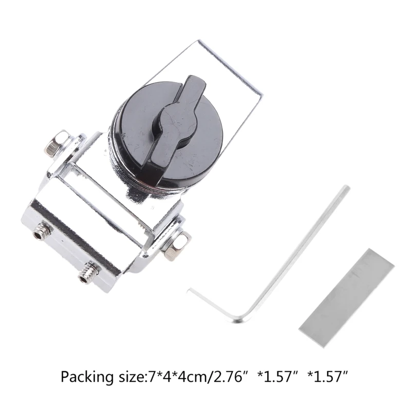 도난 방지 안테나 브래킷 마운트 클립 모바일 자동차 라디오 안테나 도난 방지 보안 홀더 용 조정 가능한 스테인레스 스틸
