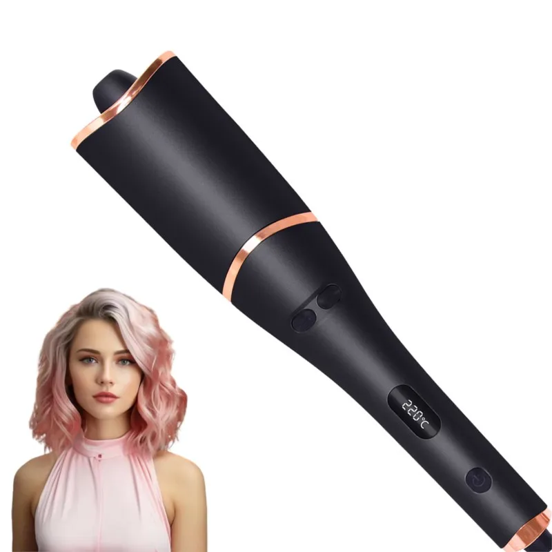 A lazy person's dry and wet dual-purpose deep U-shaped fully automatic curling iron for anti-scald hair care,