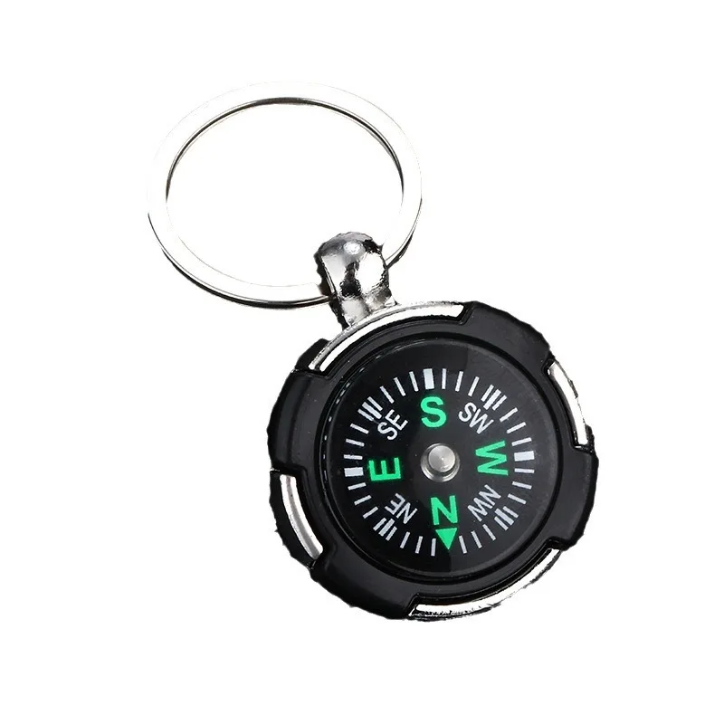 Noter New Compass Keychain Unisex Bag Decoration Outdoor Survival