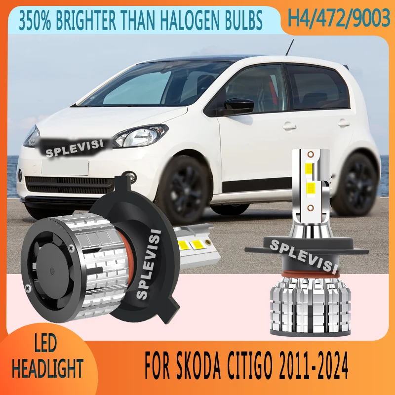 

Improve Night Vehicle Safety Effortless Setup LED Car Headlight Bulbs For Skoda Citigo 2011 2012 2013 2014 2015 2016 2017-2024
