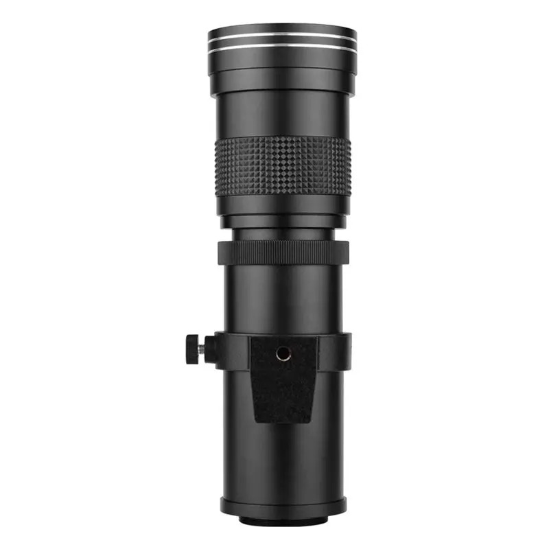

AS95-420-800Mm Manual Focus Super Telephoto Zoom Lens F/8.3-16 T Mount 1/4 Thread For DSLR SLR Camera Lense