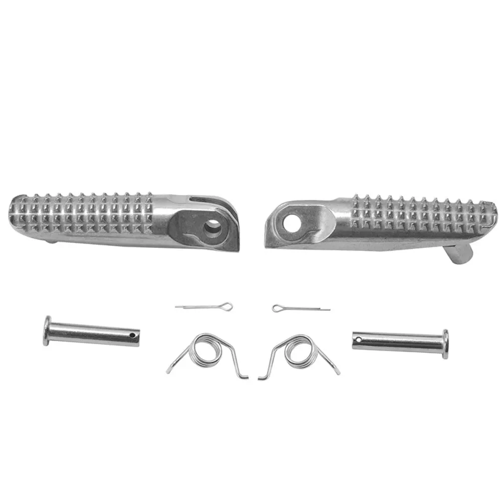 دراجة نارية فضي الجبهة مساند القدم أوتاد القدم لياماها MT09 SP XSR90 MT-09 YZF R7 YZF-R7 YZFR7 2021 2022 2023 2024 2025 #6