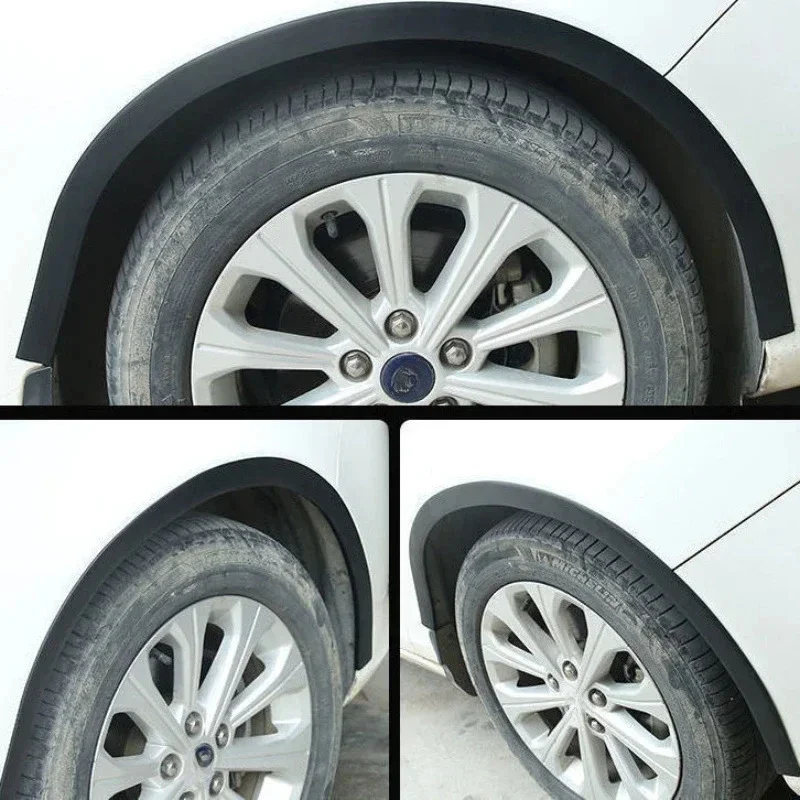 1,5m Universelle Auto-Kotflügel-Zierleiste Gebogene Kratzschutz-Radkastenleiste Augenbrauen-Schutzleiste Schmutzfänger-Schutzabdeckung Zubehör – Detail 4