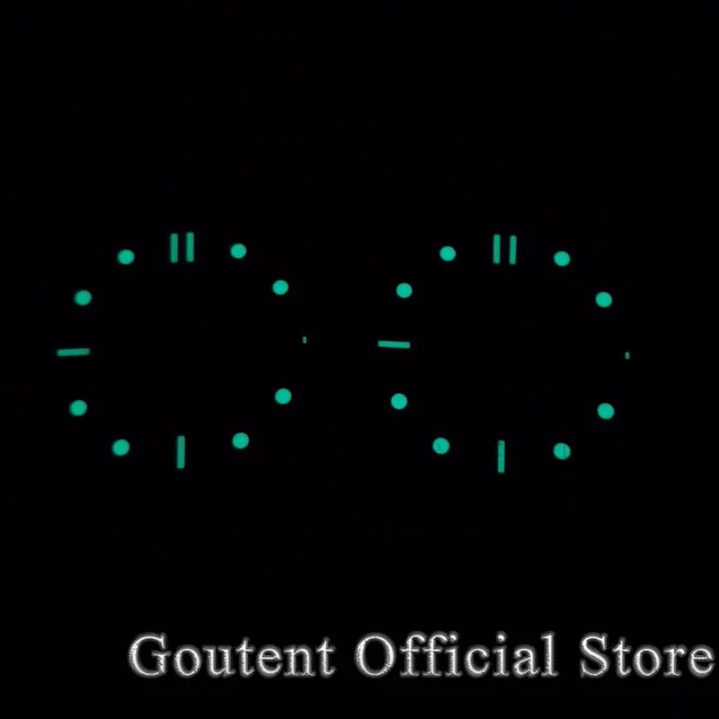 Goutent 31mm Watch Dials White Black Blue Dial Fit NH34 ETA 2836/2824 DG2813/3804 Miyota 8215 821A Movement Watch Accessories