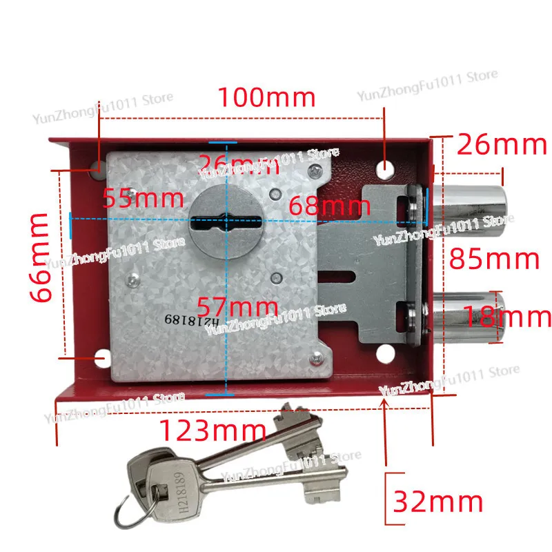 Safe Blade Lock, Small Safe, Password Box, Mechanical Lock