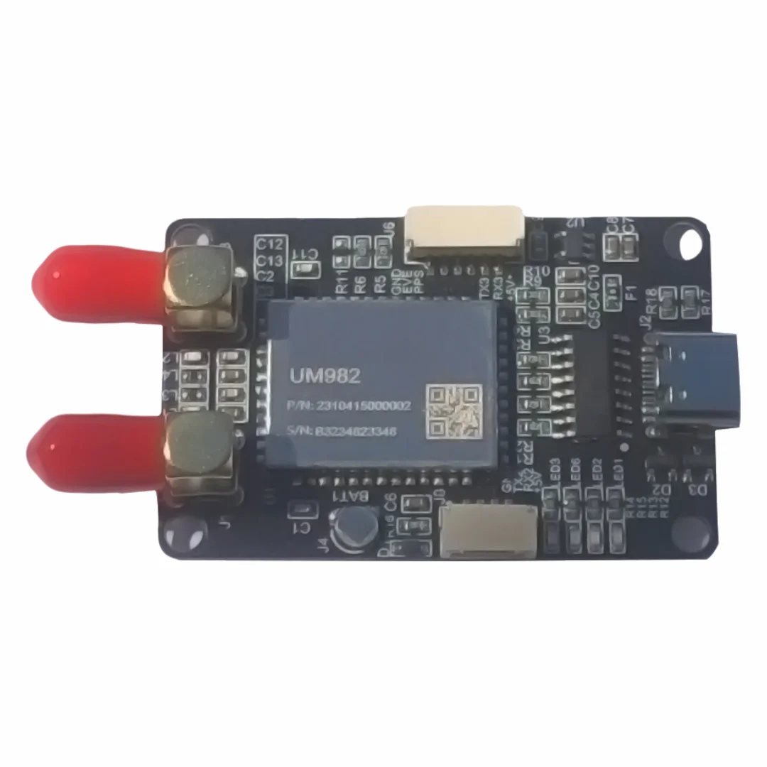 Placa de desarrollo UM982 GPS RTK, placa de navegación de posicionamiento de frecuencia completa, placa Dual RTK GNSS GNSS de alta precisión