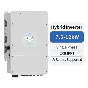 7.6/8/10/12K-SG02LP1-EU-AM2/AM3 LV for 12kw Transformerless Hybrid Inverter Single Phase Solar Home Commercial IP65 98.6%