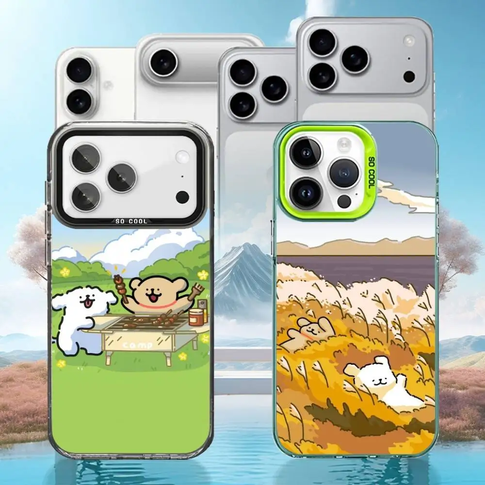 

Maltese Dog Funny Best Friend Phone Case For iPhone17,16,15,14,13,12,11 Plus,Pro Max Black Matte Shockproof Cover