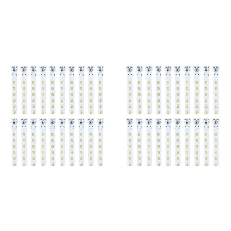A97I-40PCS 1.2V Solar Circuit Board DIY Flame Light Control Board Battery Candle Light Driver Board With 12 LED Controller