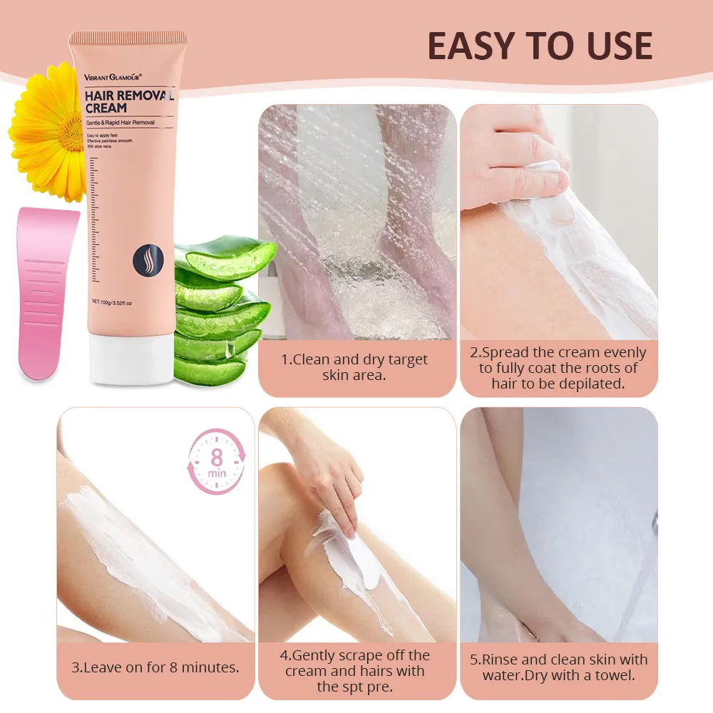 Hair Removal Men Women Cream Permanent Intimate Areas Epilator Cream Painless Health Hair Remover Growth Inhibitor For Body