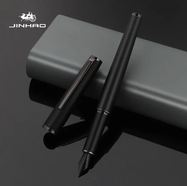 1 Stück Jinhao 95 Business-Geschenk, professioneller Büro-Schreibstift aus Metall, klassisches Geschenk für Männer und Frauen – Detail 5