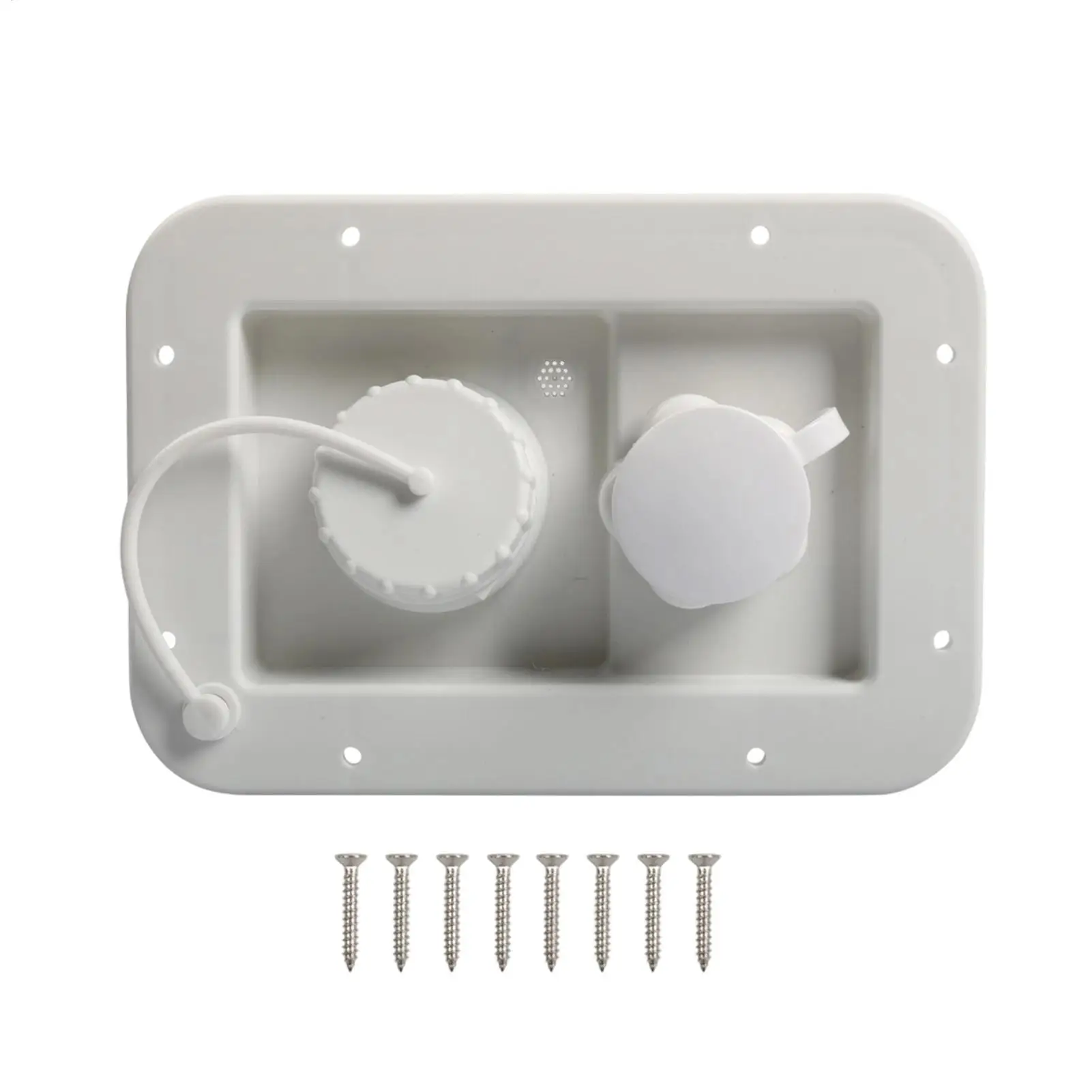 

Сменный 2-портовый водопроводный патрубок для автодомов, портативное устройство для подключения к городскому водопроводу, аксессуар для автодомов, для путешествий, кемпинга и домашнего использования