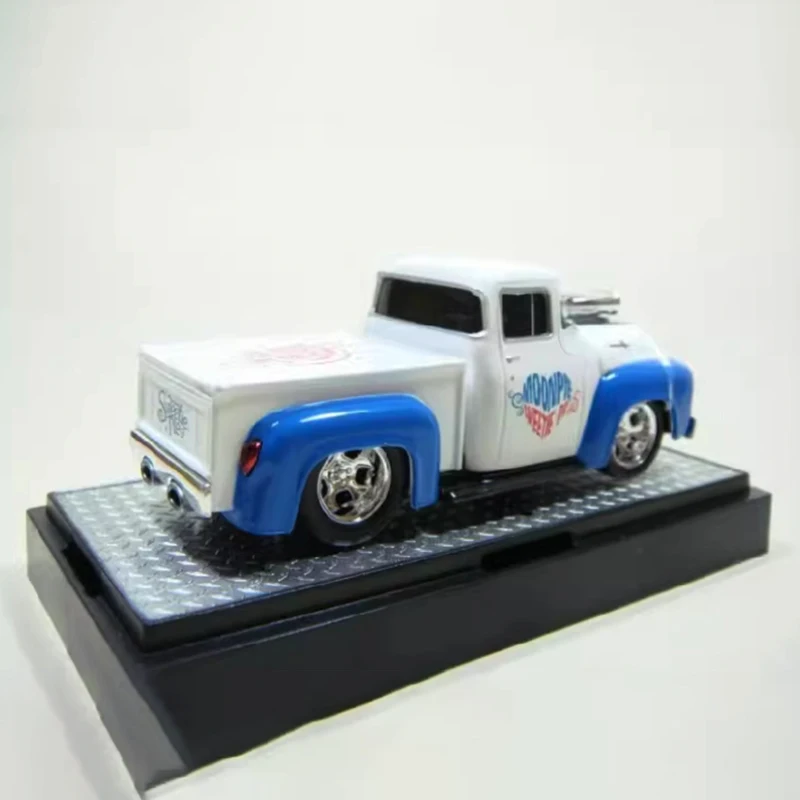 Have Flaws M2 1:64 Scale 1955/1956 Ford F-100 And 1949 STUDEBAKER 2R Truck Alloy Car Delicacy Model Static Toy Gift Display