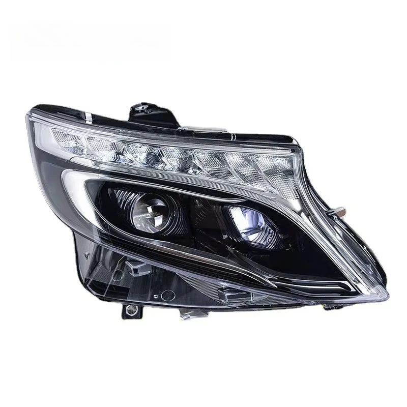 2 Unit LED Headlight Automatic Lighting System for Automobiles Front Headlights Vehicle Components Suitable for  V Class