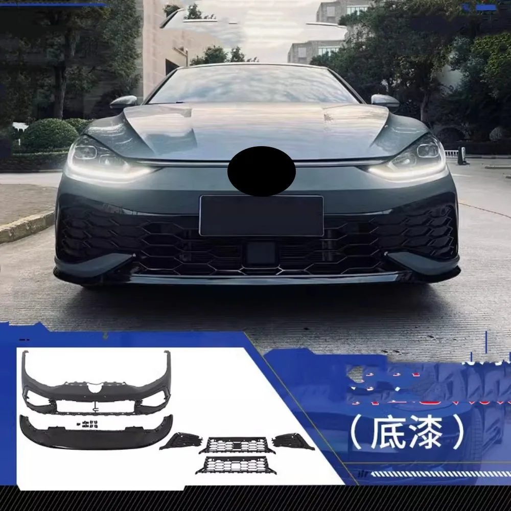 

Передний бампер автомобиля, решетка для губ, маска в сборе для Volkswagen vw Lamando 2022-24, модифицированный новый стиль, автоаксессуары
