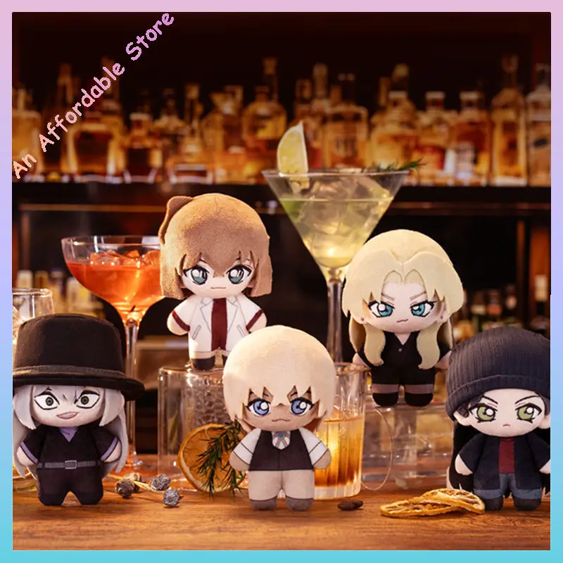 

Detective Conan Plush Doll Pendant Black Organization Wine List Series In Stock Collectible Toy Rye Bourbon Conan