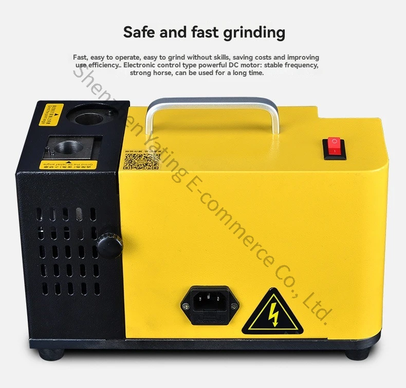 MR-13Q Drill Bit Sharpener 4-14MM Portable Angle Grinder Disc Universal Normal Grinding Machine Bit Sharpening Tool