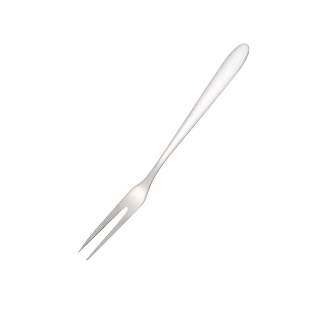 

Cream Cheese Dessert Forks Beefsteak Fruit Stainless Steel Long Handle Pitchforks