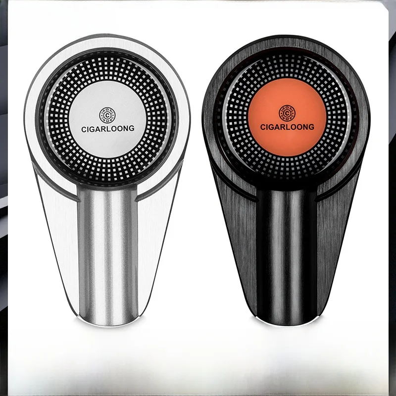 

Stainless Steel Cigar Ashtray Large Size Metal Decorative Living Room Creative Cigar Ashtray Fashion Trend Personalized