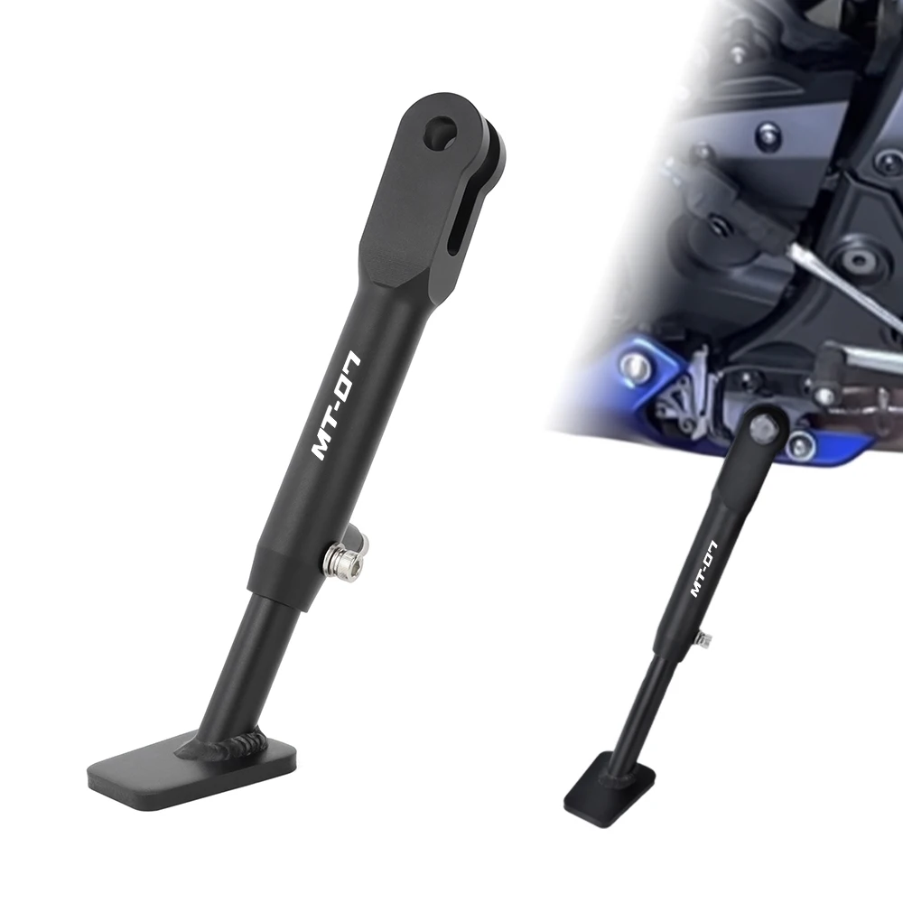 

Adjustable Kickstand Foot Side Stand Extent Support Holder Motorcycle Aluminum MT-07 2025-2026 YZF-R7 2022 2023-2025 For Yamaha