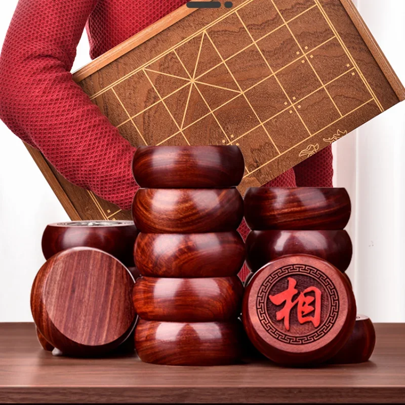 Professional Adult Chinese Chess Full Set Family Table Chessboard Solid Wood Chinese Chess Large Gift Spelletjes Board Games