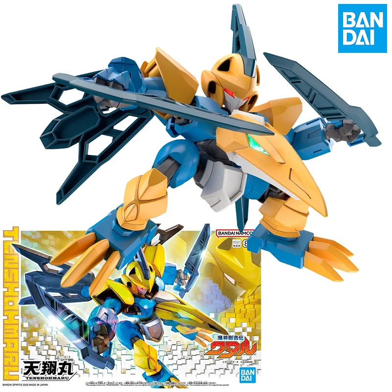 

Bandai оригинальная фигурка Mashin Souzouden Wataru, комплект моделей, аниме-фигурки Tenshohmaru, коллекционная модель, экшн-фигурки, игрушки