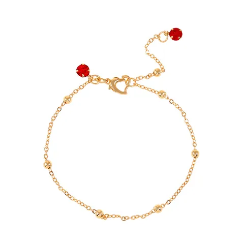 Металлические ан Kelley ankle bracelets с подвесками звездами и сердцами