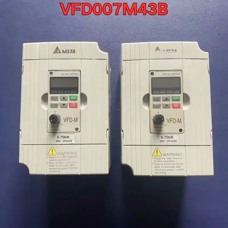 

Second-hand inverter VFD007M43B function test is normal