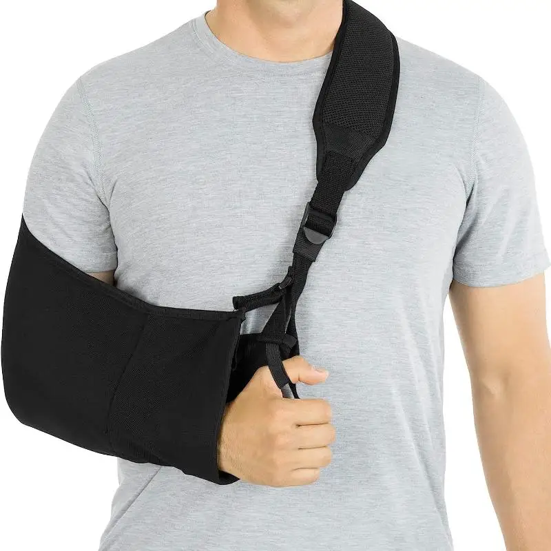 

Breathable Post Surgery Arm Sling Adjustable Forearm Support Strap For Shoulder Elbow Wrist Fracture Dislocation Injury Recovery