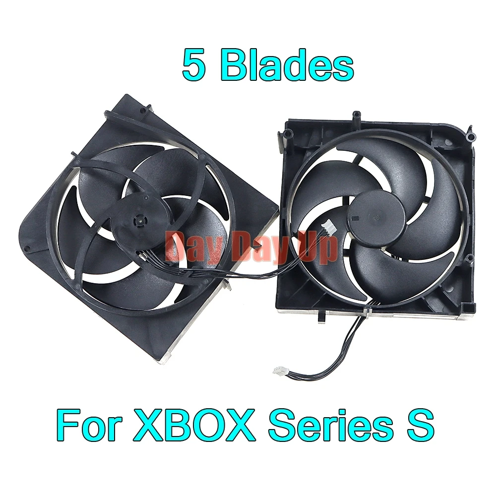 مروحة بديلة لـ xbox series x ، 5 ، 7 شفرات ، مروحة تبريد ، لون أسود ، لـ xbox series s ، 1 ريقة