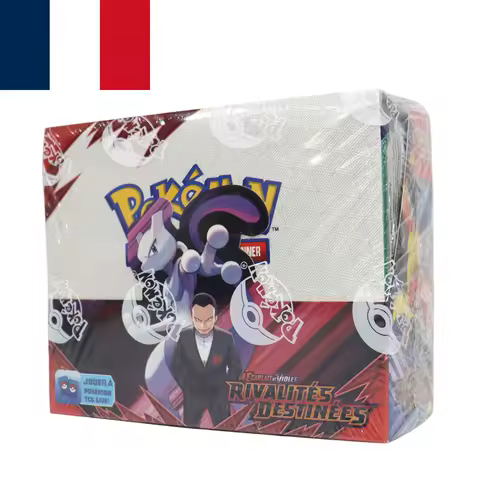 French Pok&eacute;mon TCG: TEAM ROCKET Destined Rivals Booster Box Pokemon Cards 4/36 Pack