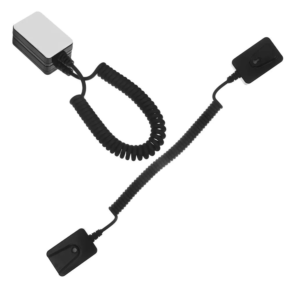 2Pcs Self-Adhesive Retractable Phone Anti-Theft Chain Cable for Mobile Phones Tablets Remote Controls Anti-Lost