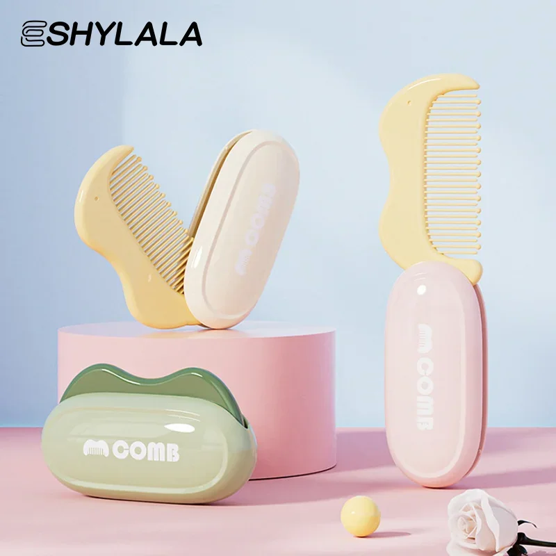 

Foldable Massage Hair Comb Anti Static Hairdressing Personality Hairpin Portable Travel Hair Comb Brush Women Styling Accessory