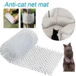 Cat Scat Mat with Spikes Prickle Strips Anti-Cat  Pest Repellent Spike Deterrent Mat for Outdoor Garden Gatos Pet Accessorie