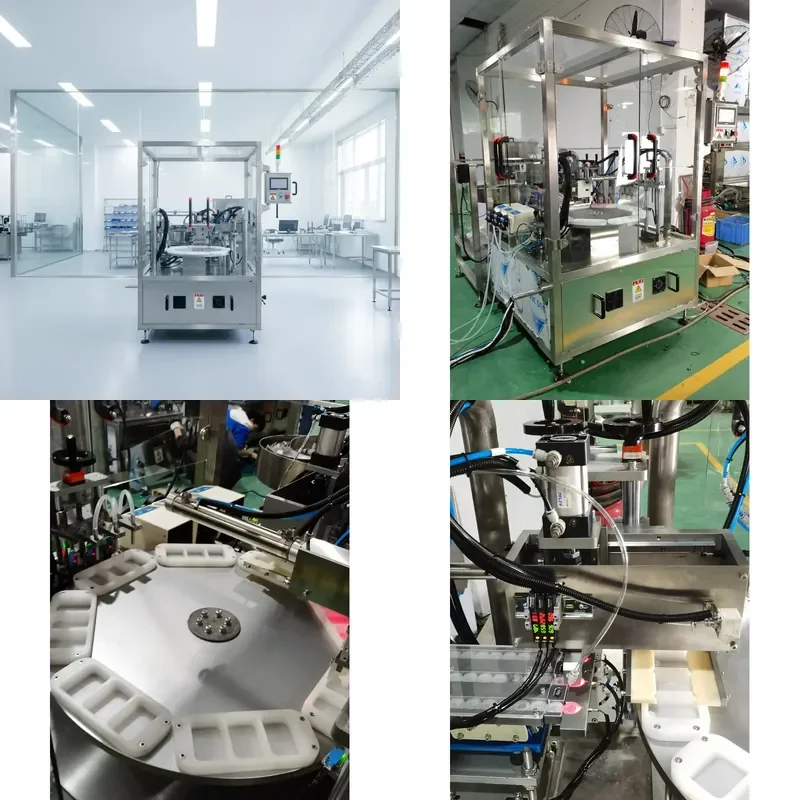 2026 hot sale Popular Rotary-Type Three-Head Filling & Capping Integrated Machine for Perfume and Skincare