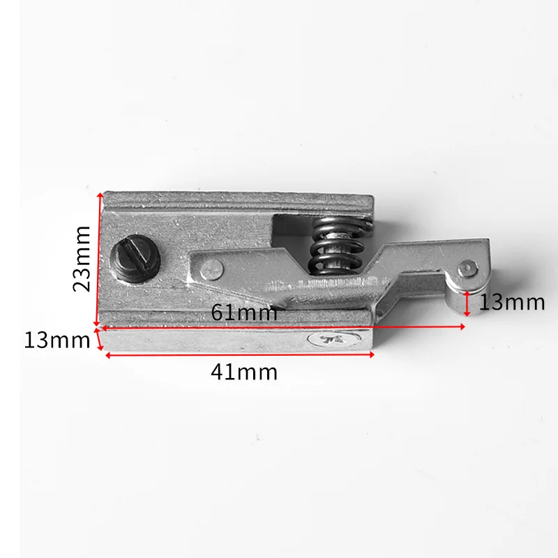 Door Closer Nylon Hook Accessory for Residential and Commercial Use 23mm Width Rust Resistant Zinc Alloy Construction