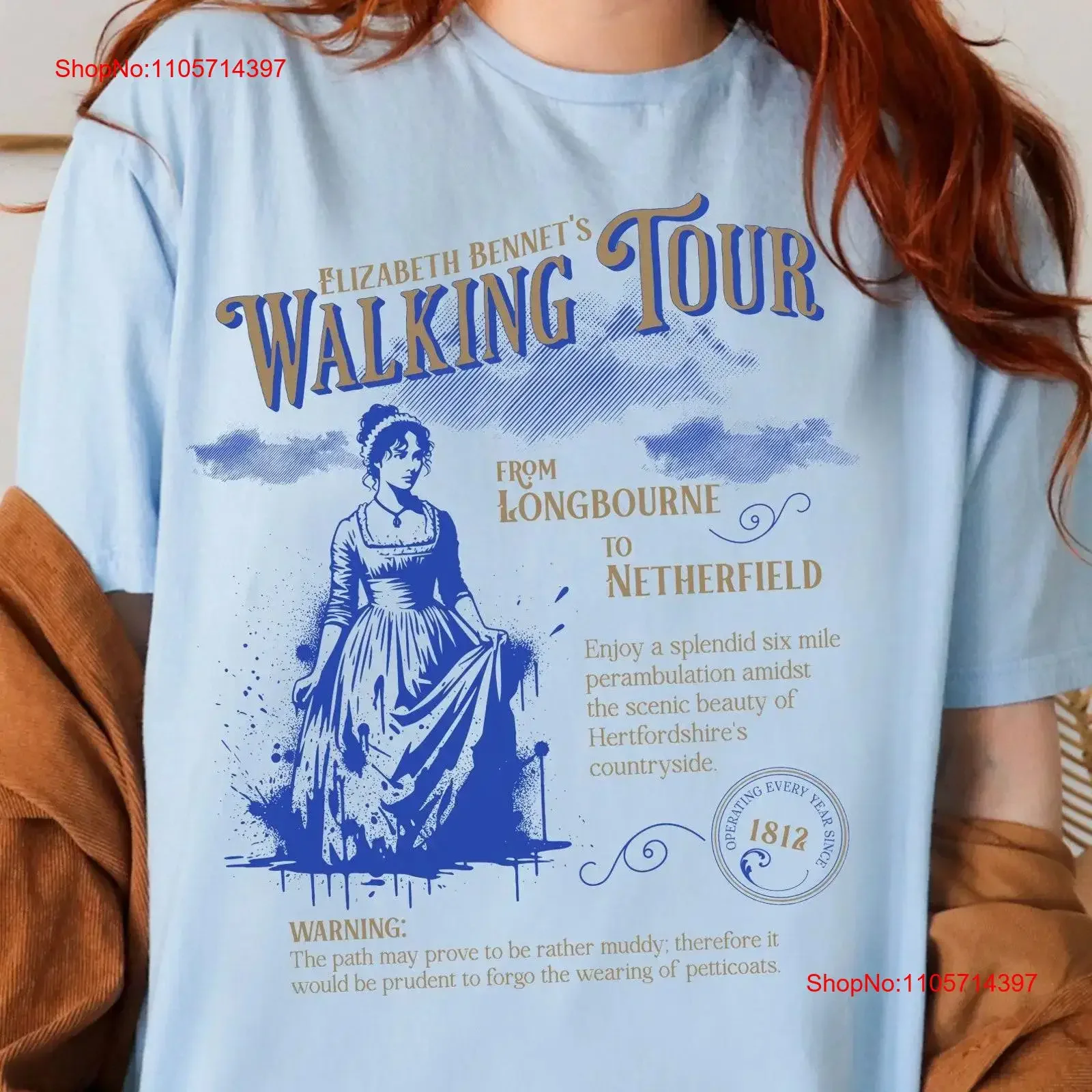 T-shirt Orgueil et préjugés de Jane Austen, style universitaire léger, esprit littéraire, Renaissance sombre, vintage, délavé, respirant, élégant