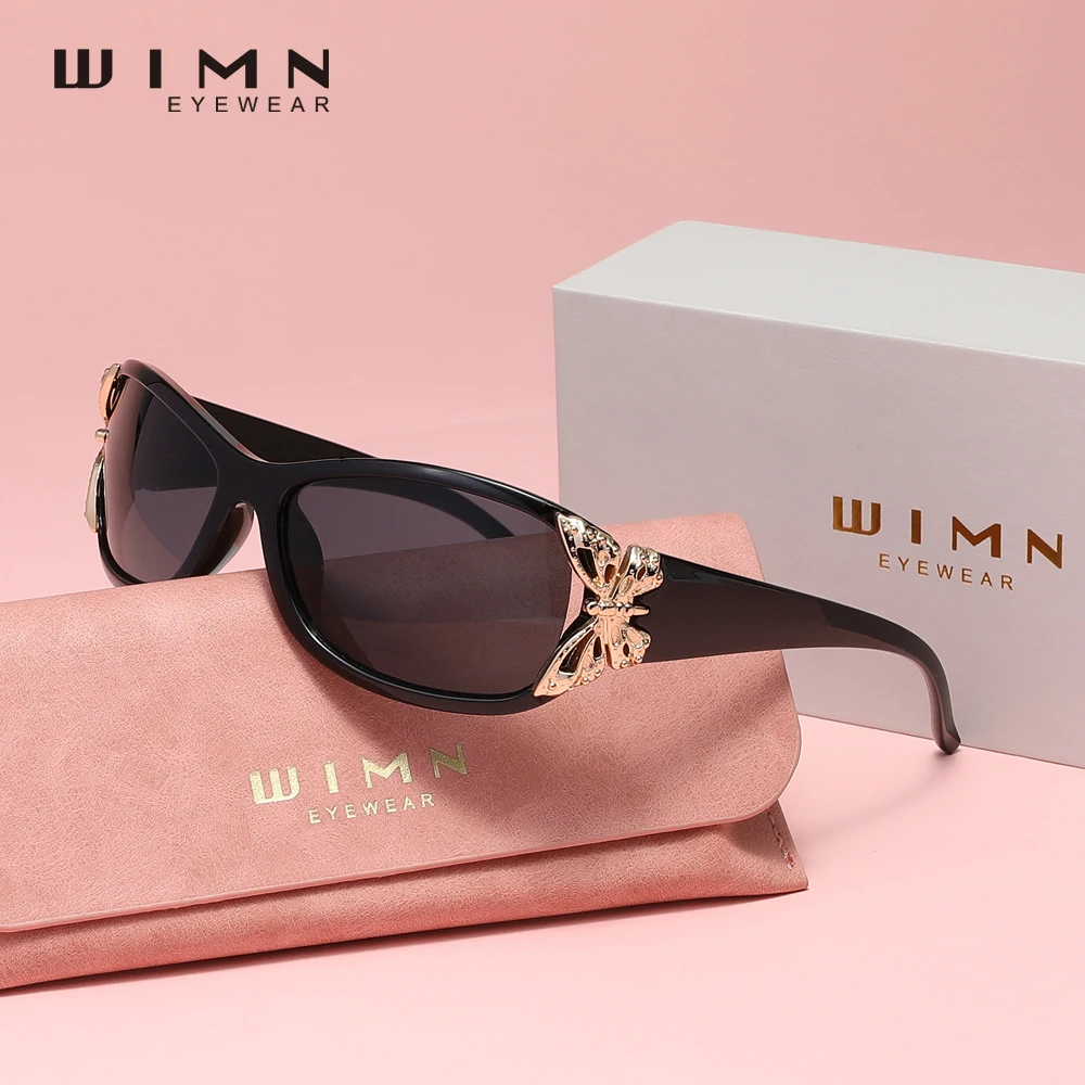 

WIMN 2025 Polarized Women's Sunglasses for Lady Fashion Glass Female Vintage Oculos De Sol UV400 Eyewear