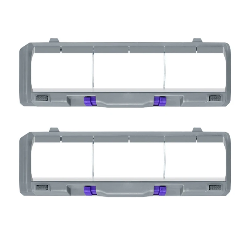 

2 PCS Main Brush Cover Brush Guard Spare Part As Shown Plastic For Narwal Freo/Narwal J3 Robot Vacuums