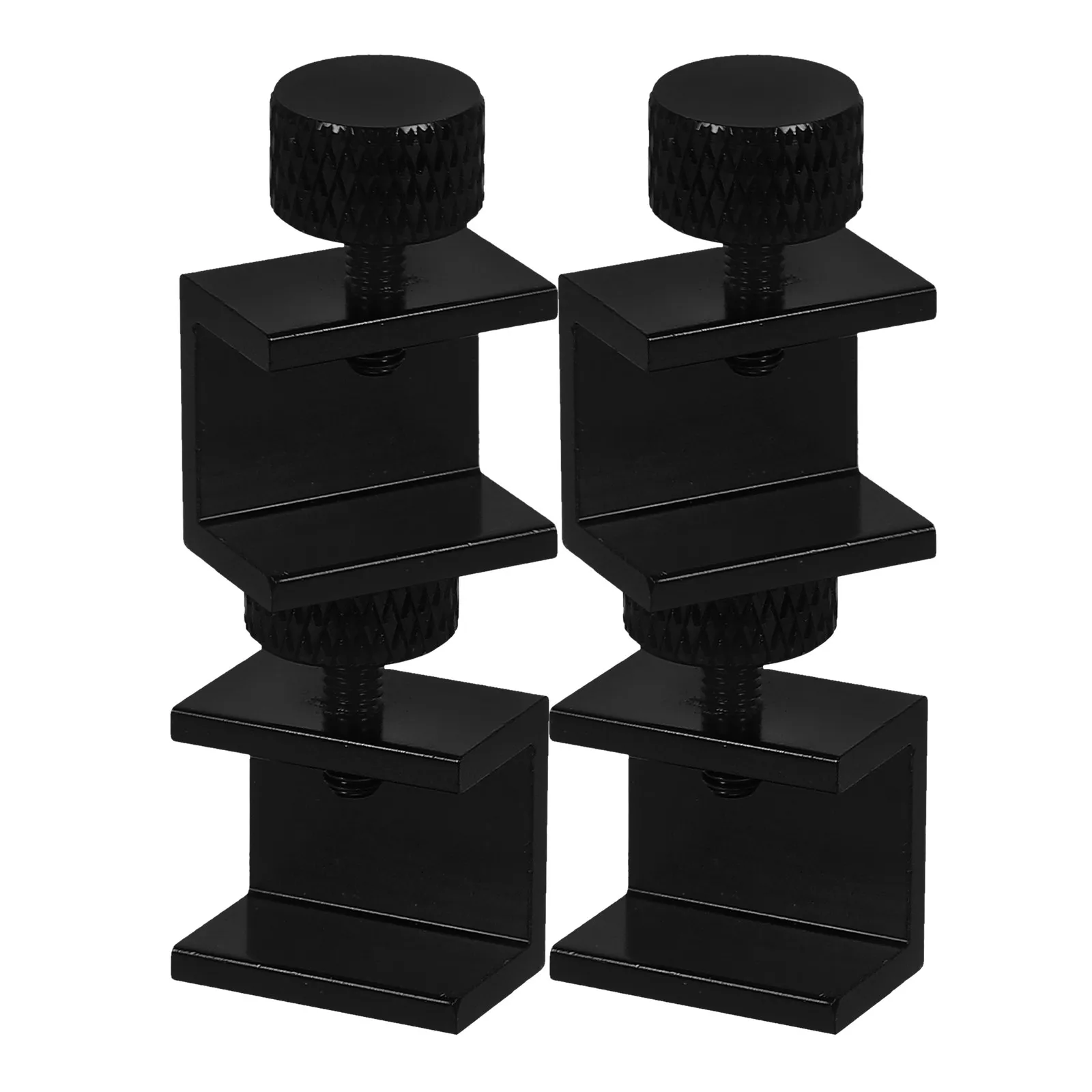 

4Pcs 3D Printer Glass Clips Adjustable Heat Resistant Bed Clamps Stable Platform Quick Installation Glass Mounting Holder