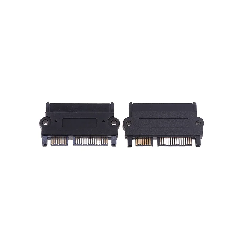 Adapter SAS na SATA 6 Gb/s SFF-8482, kąt 180 stopni, prosta głowica SFF-8482, wytrzymały, przenośny do PC, 1 sztuka