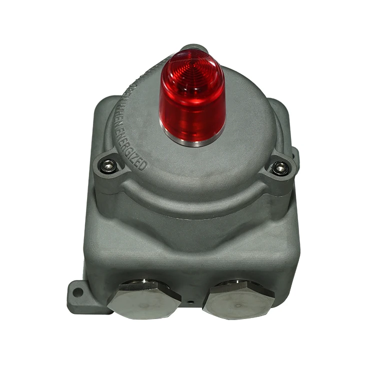 Zone 1 IP66 IECEX Explosion Proof Control Unit Pushbutton Indicator Currency Meter Optional Dual and Tripartite Systems