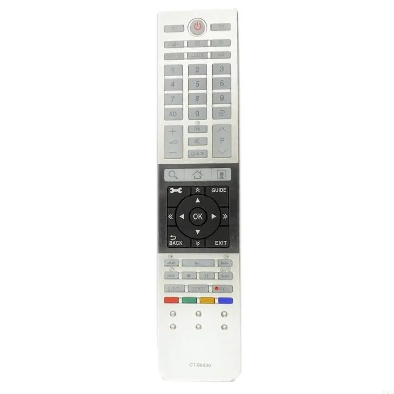 N3UC Controller Plastic Remote Control CT90430 for 4K Television Units Easy Setup No Program Required
