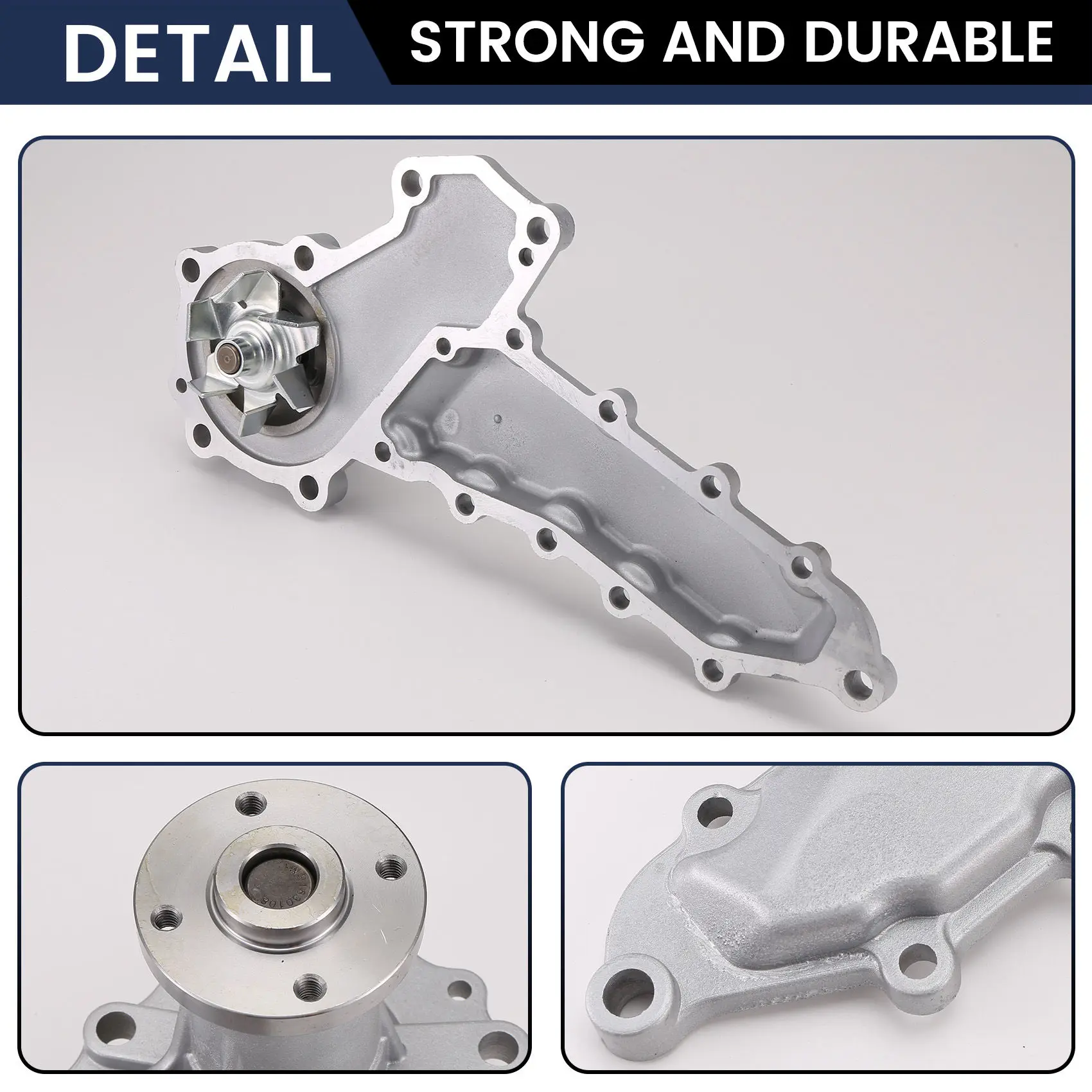 Water Pump E5800-73037 For Kioti DK35 DK40 DK45 DK50 DK55 DS4110 Mahindra 2810 3510 4010 4110 4510C-T4 5010 E580073037-A67F