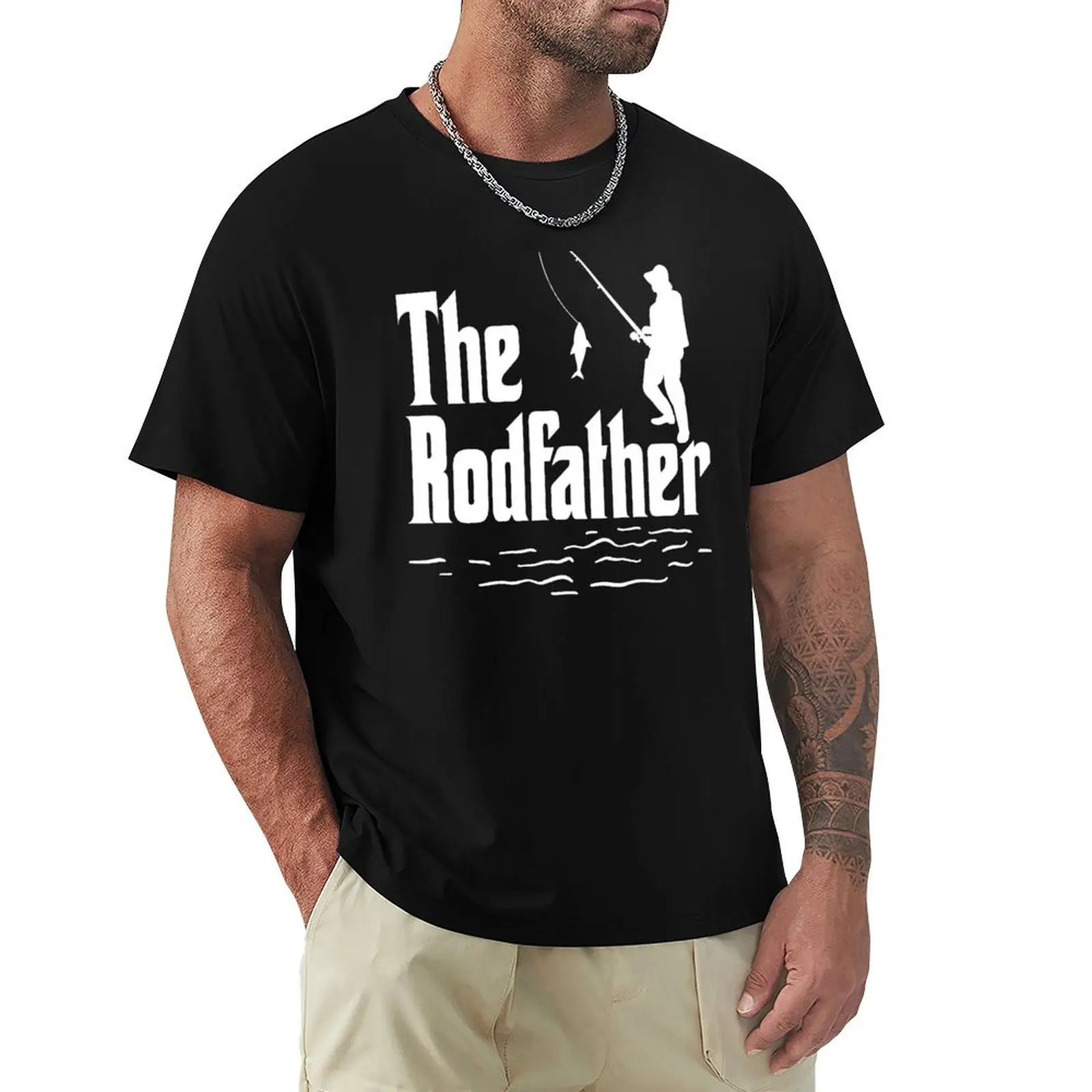 the rodfather,fishing T-Shirt t shirts with prints T-Shirt