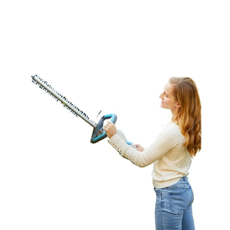 

Lithium battery hedge trimmer, electric brushless hedge trimmer, rechargeable pruning shears for greening gardens
