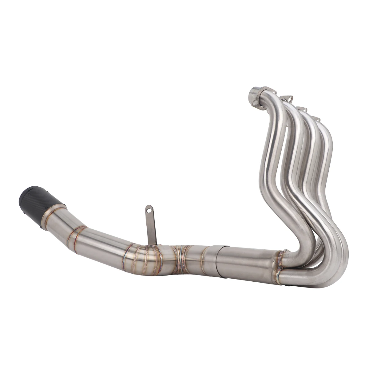 Motorcycle Exhaust Full Systems Slip On For QJMOTOR SRK 800RS Escape Carbon Muffler Header Link Middle Pipe QJ SRK800RS Exhaust